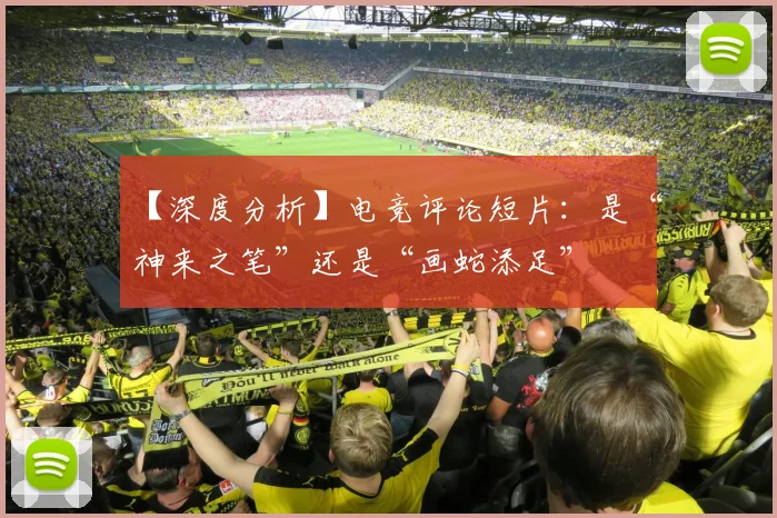【深度分析】电竞评论短片:是“神来之笔”还是“画蛇添足”